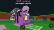Deposit Brainrots in the Craft Machine (Image via Roblox)